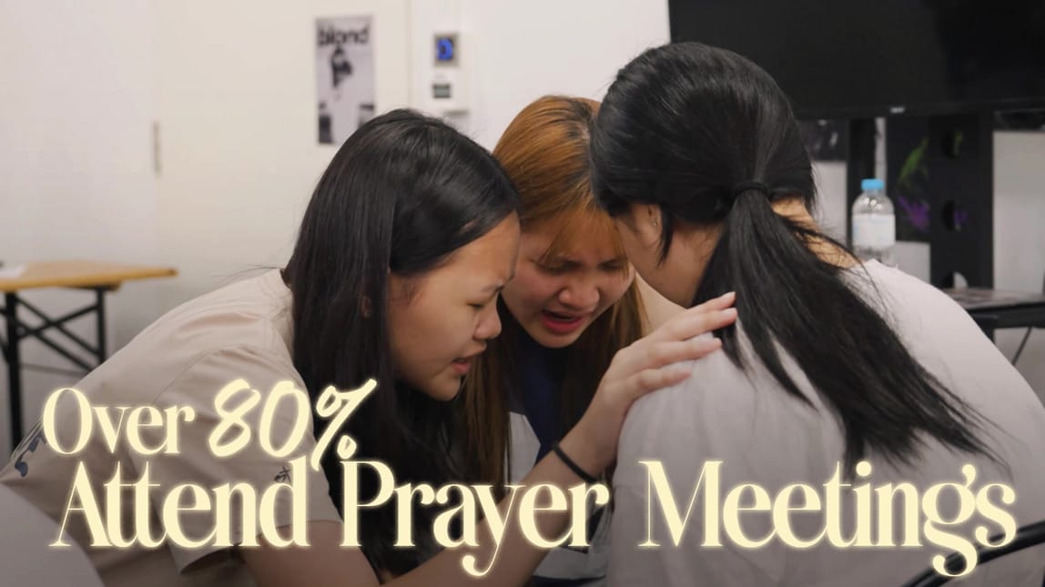 Over 80% Attend Prayer Meetings