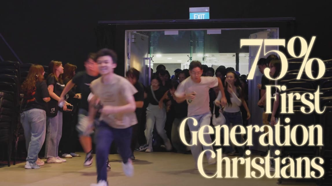 75% First Generation Christians