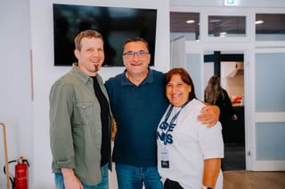 Pastors and leaders connecting at a StronG Church gathering